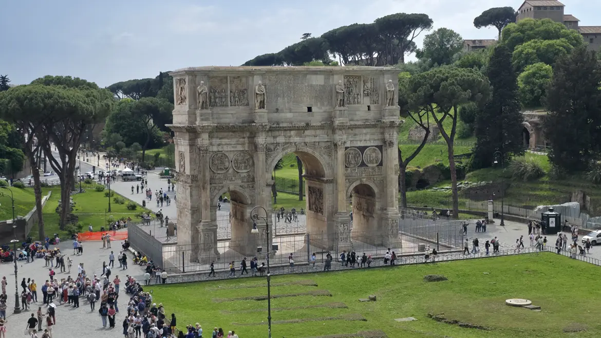 The Arch of Constantine, Rome, Italy