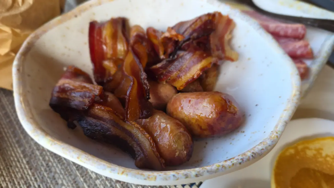 Breakfast at Bistrot della Pigna, Cortile della Pigna, Vatican, Italy