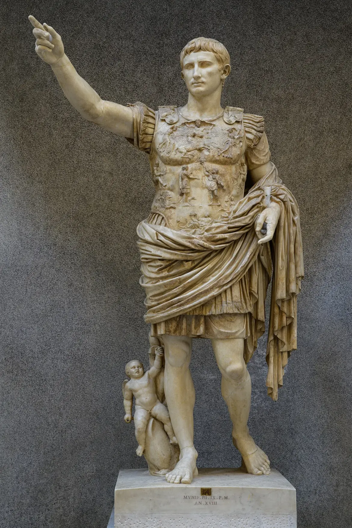 Augustus of Prima Porta, Vatican Museums, Italy