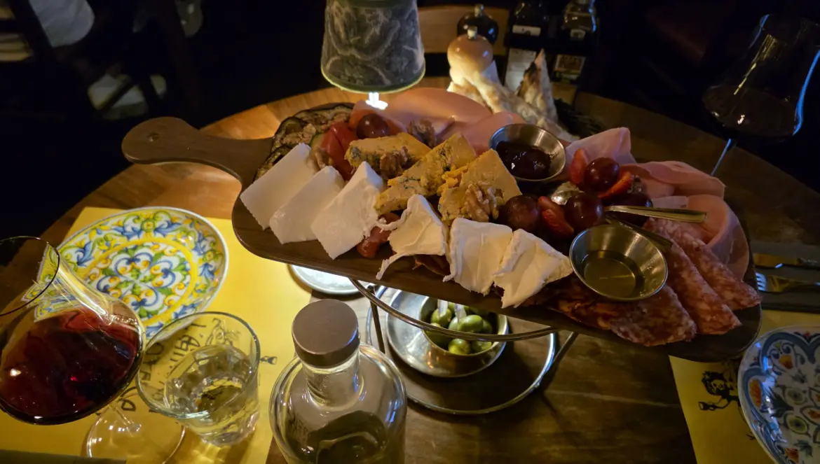 Antipasto, Antica Enoteca Ristorante – Wine Bar, Rome, Italy