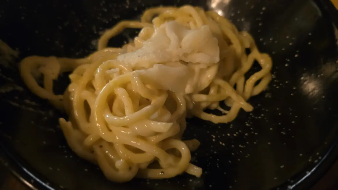 Cacio e Pepe, Antica Enoteca Ristorante – Wine Bar, Rome, Italy