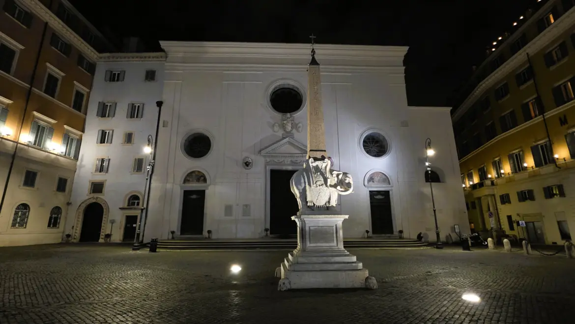 Elephant and Obelisk, Piazza della Minerva, Rome, Italy