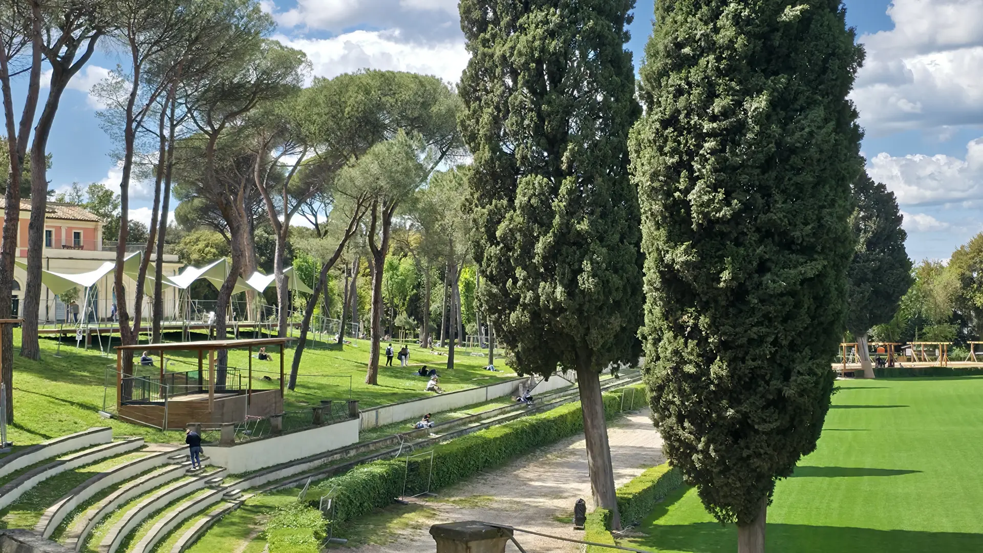 Borghese Gardens, Rome, Italy