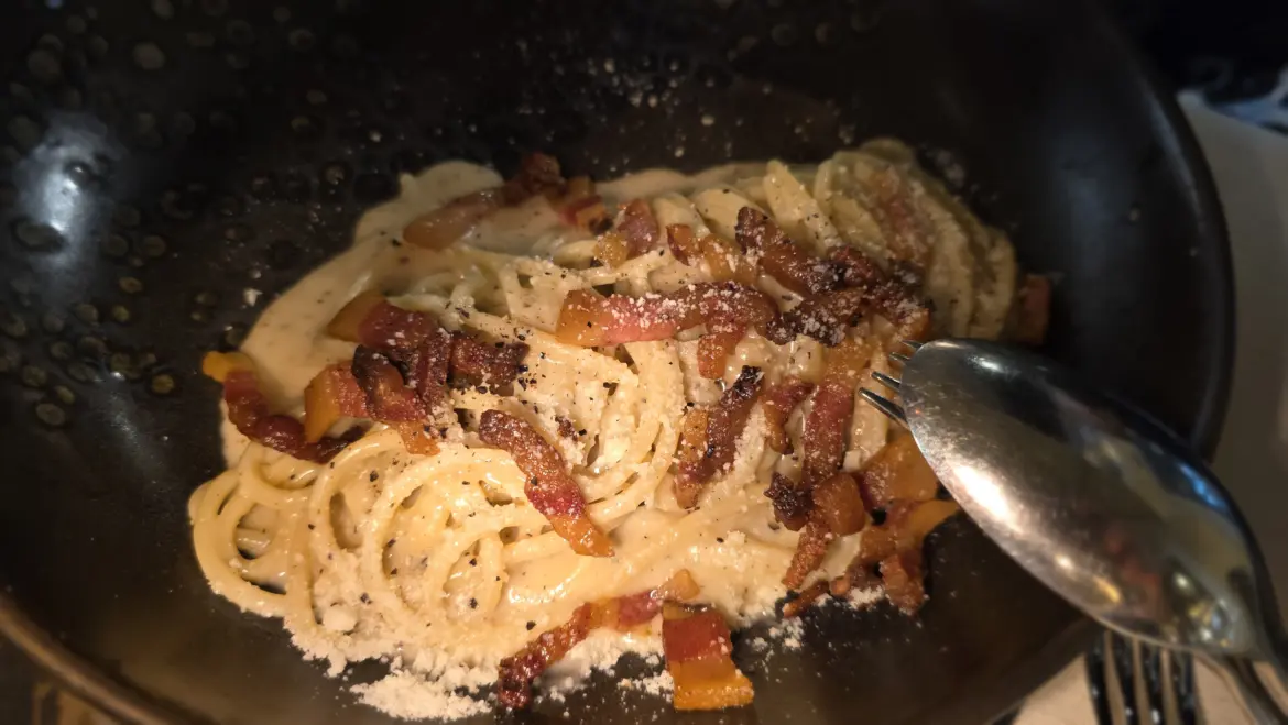 Carbonara, Unik Restaurant, Rome, Italy