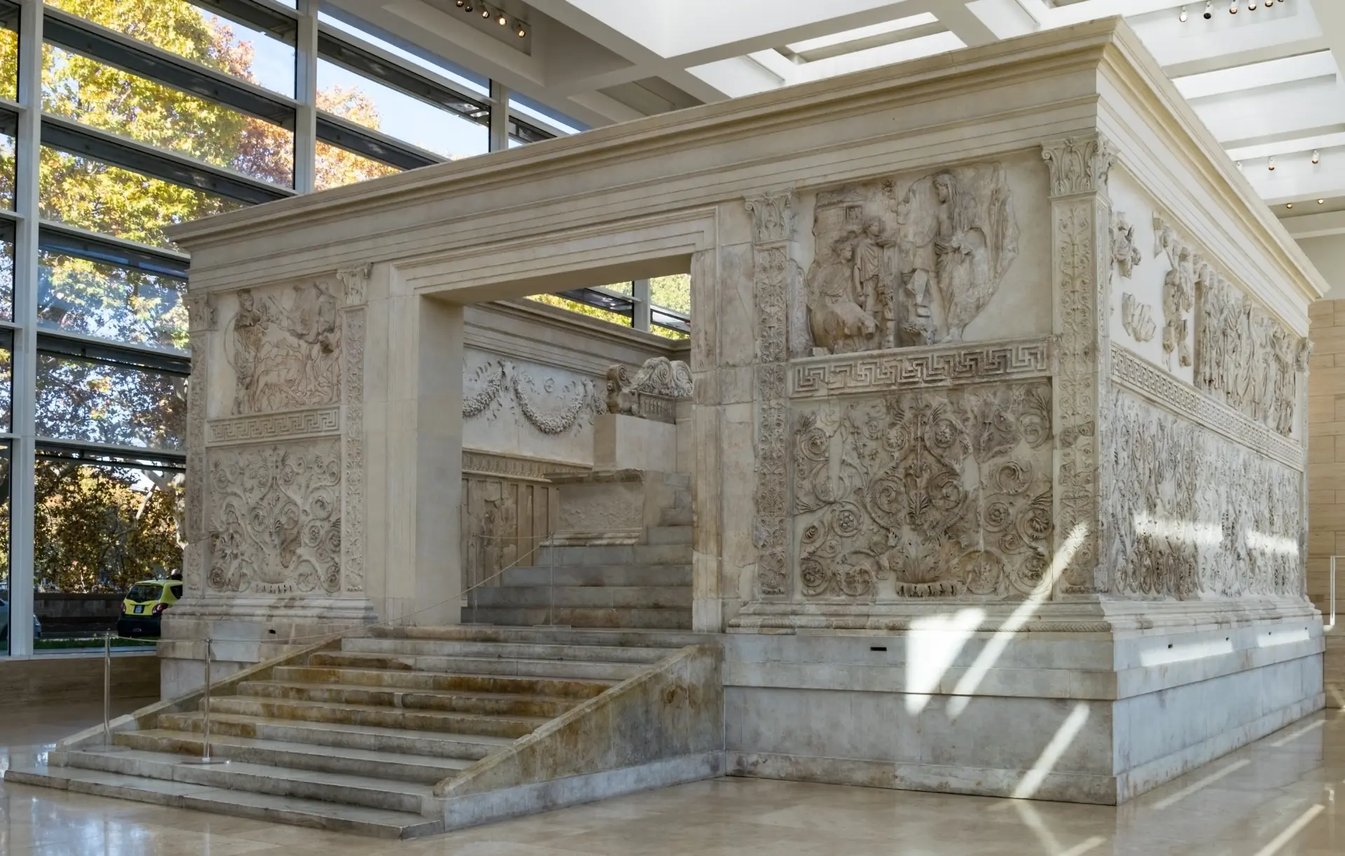 Ara Pacis Augustae ( Altar of Augustan Peace), Rome, Italy