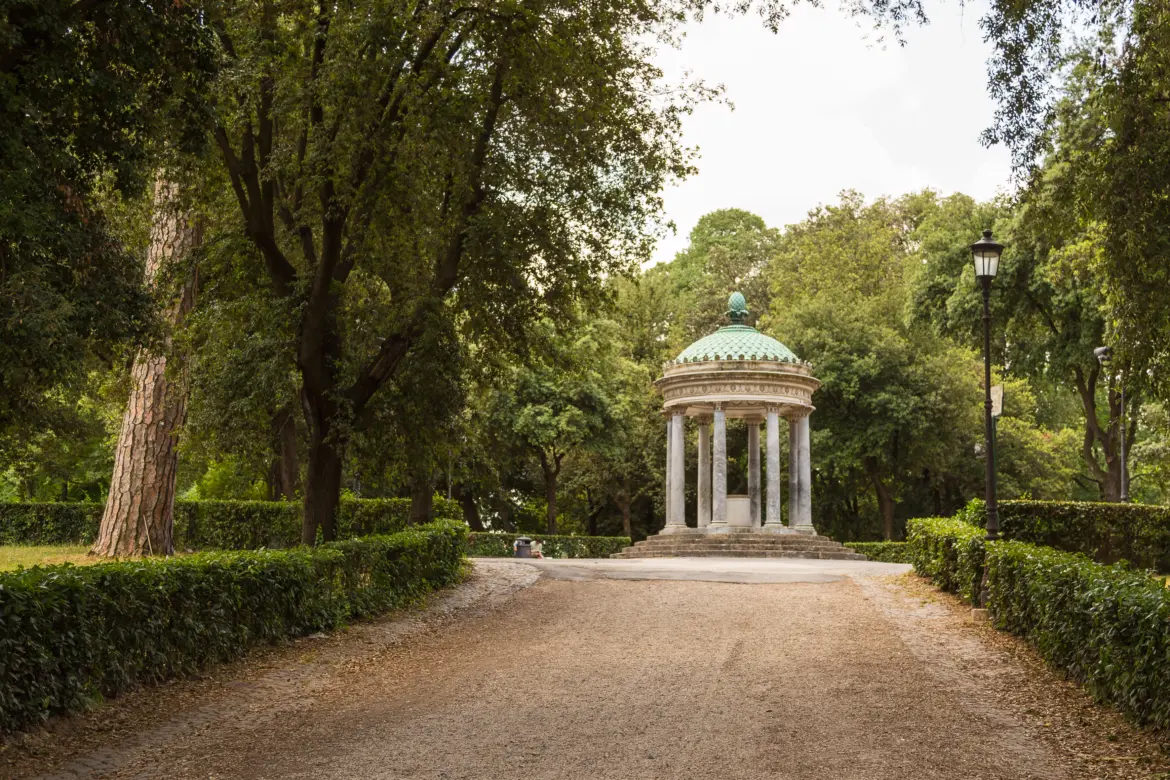 The Temple of Diana, Borghese Gardens, Rome, Italy