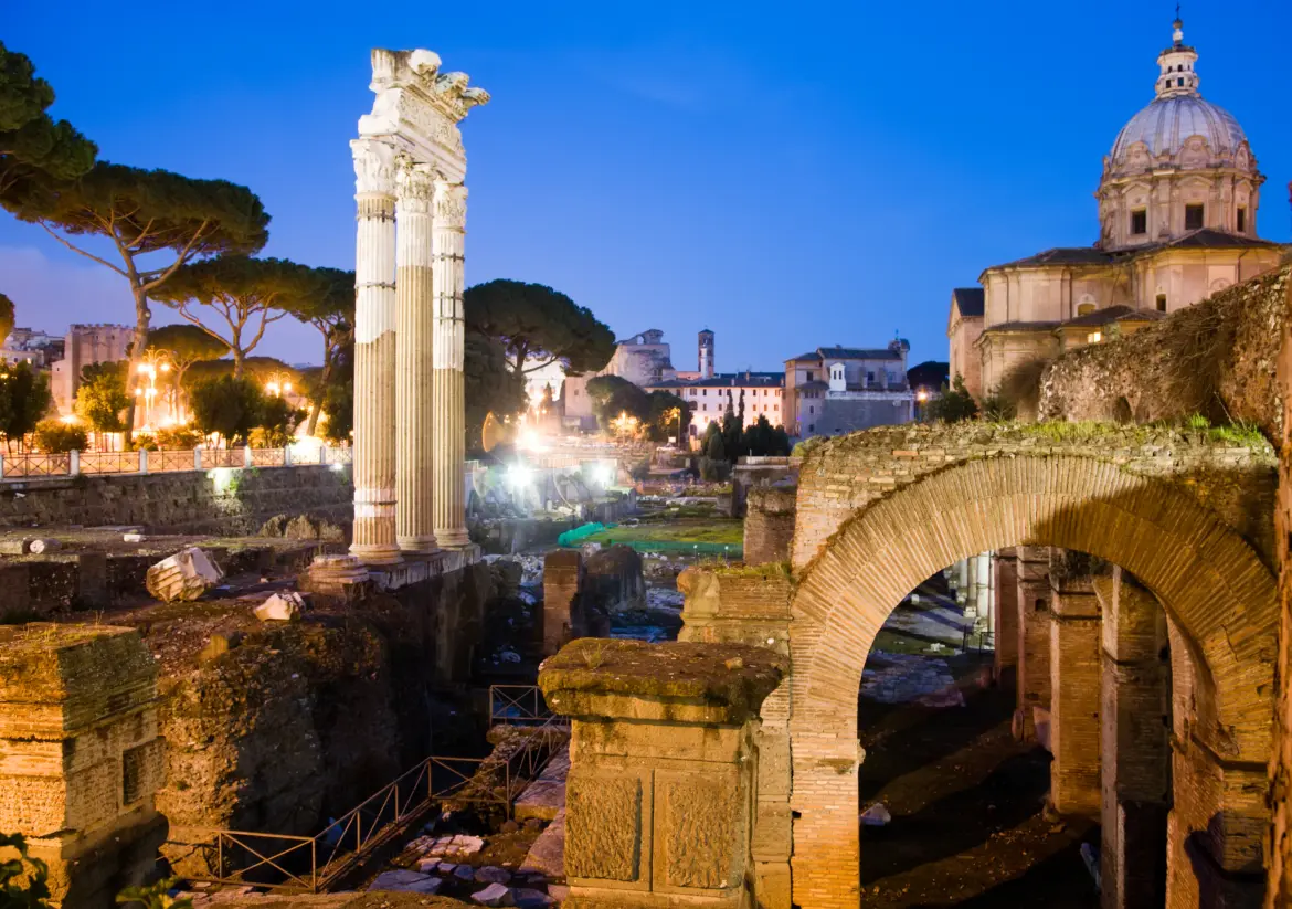 The Forum of Caesar, Rome, Italy