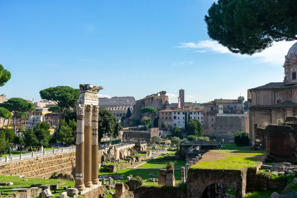 The Forum of Caesar, Rome, Italy