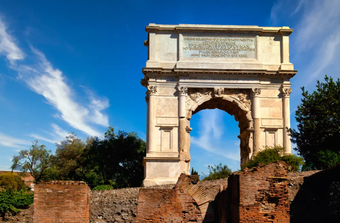 Arch of Titus, Rome, Italy