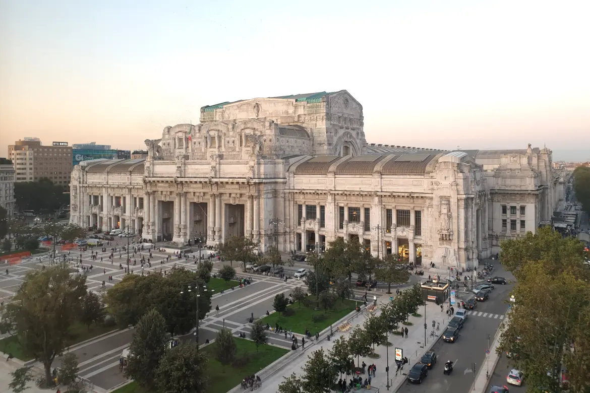 Milano Centrale railway station, Milan, Italy