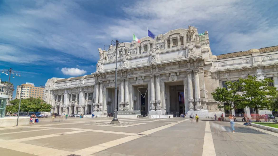 Milano Centrale railway station, Milan, Italy