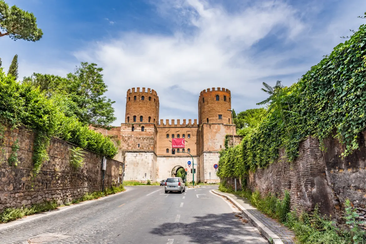 Porta San Sebastiano, Rome, Italy