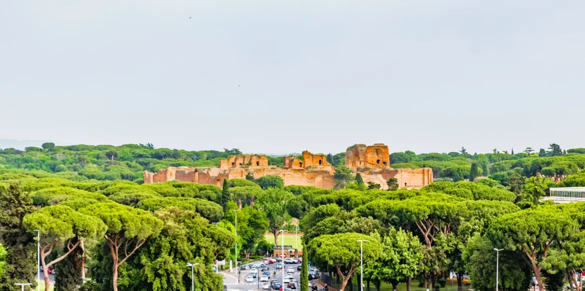 The Baths of Caracalla, Rome, Italy