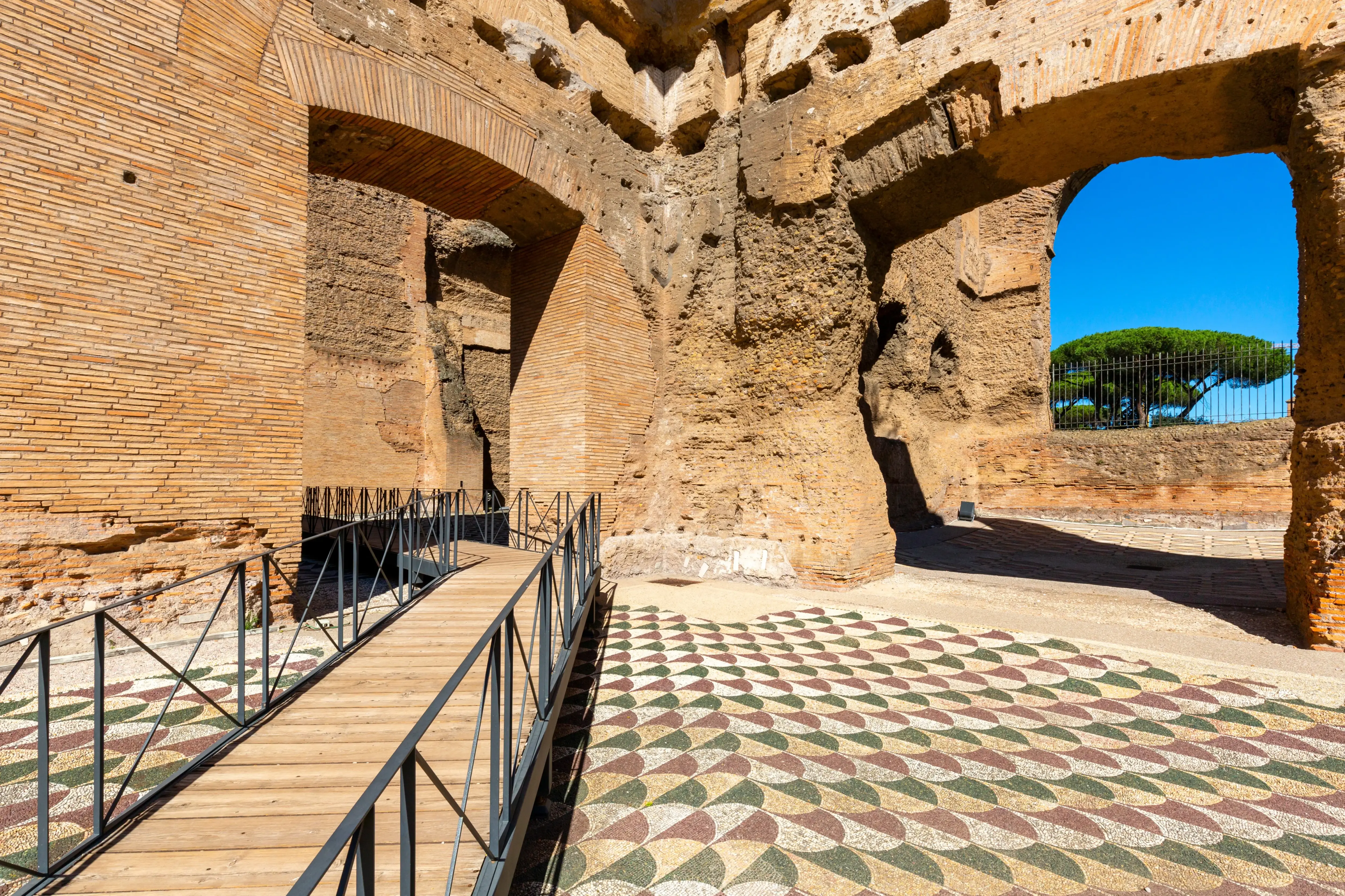 The Baths of Caracalla, Rome, Italy