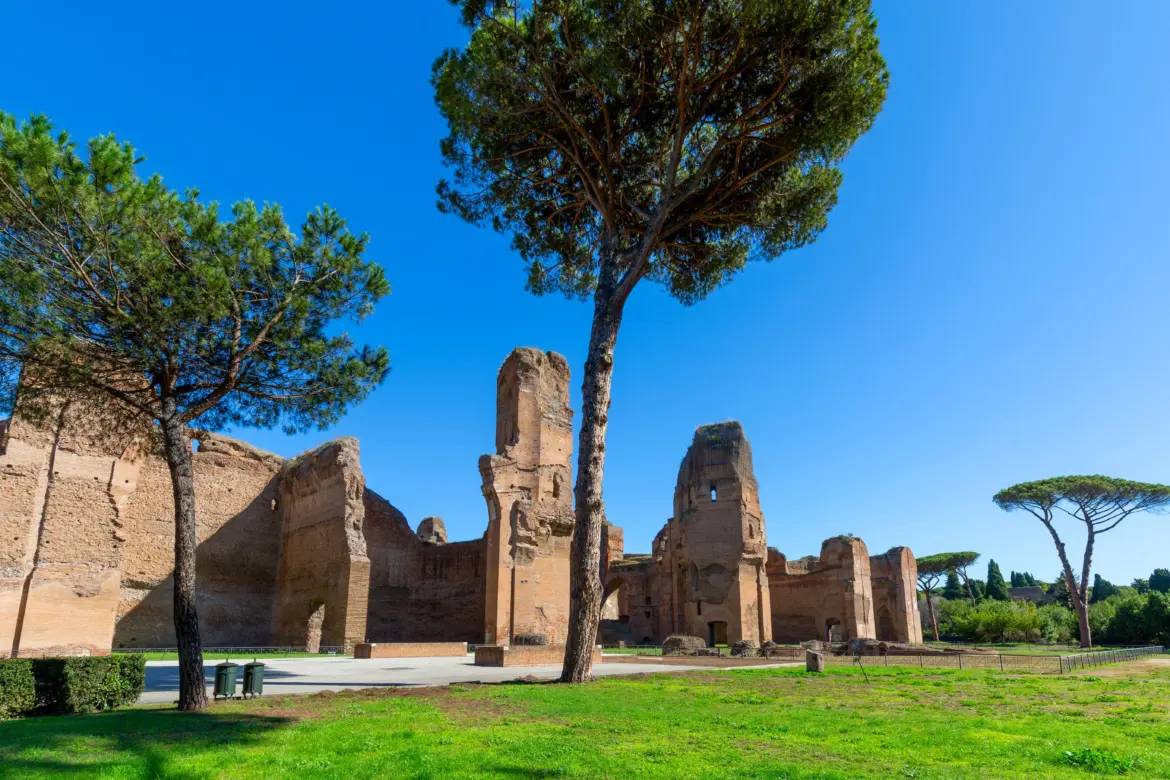 The Baths of Caracalla, Rome, Italy