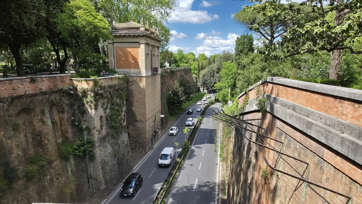 Muro Torto, Rome, Italy