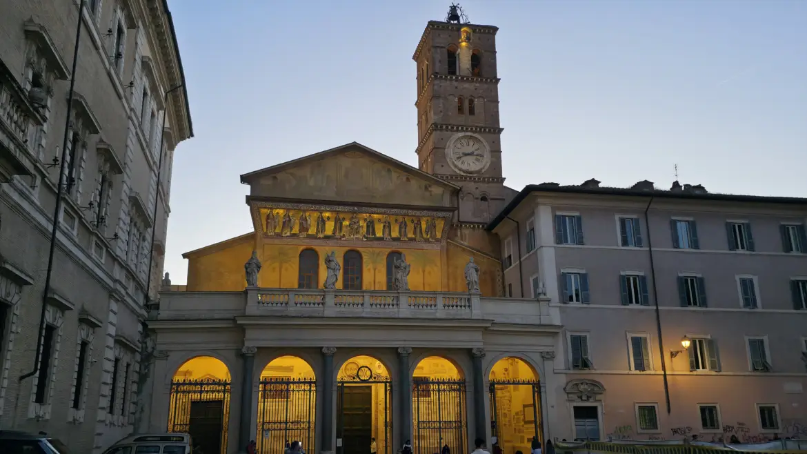 Basilica di Santa Maria in Trastevere, Rome, Italy