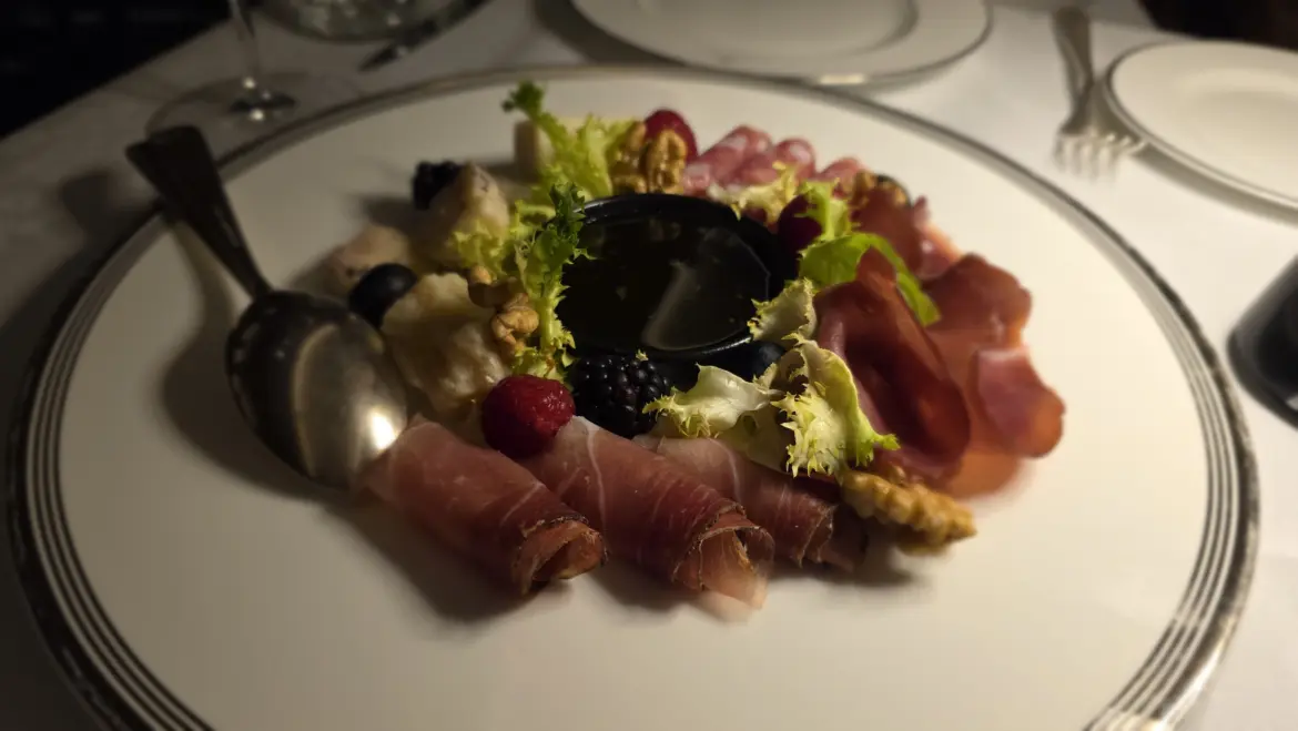 Antipasti, Salone Eva, Hassler Hotel, Rome, Italy