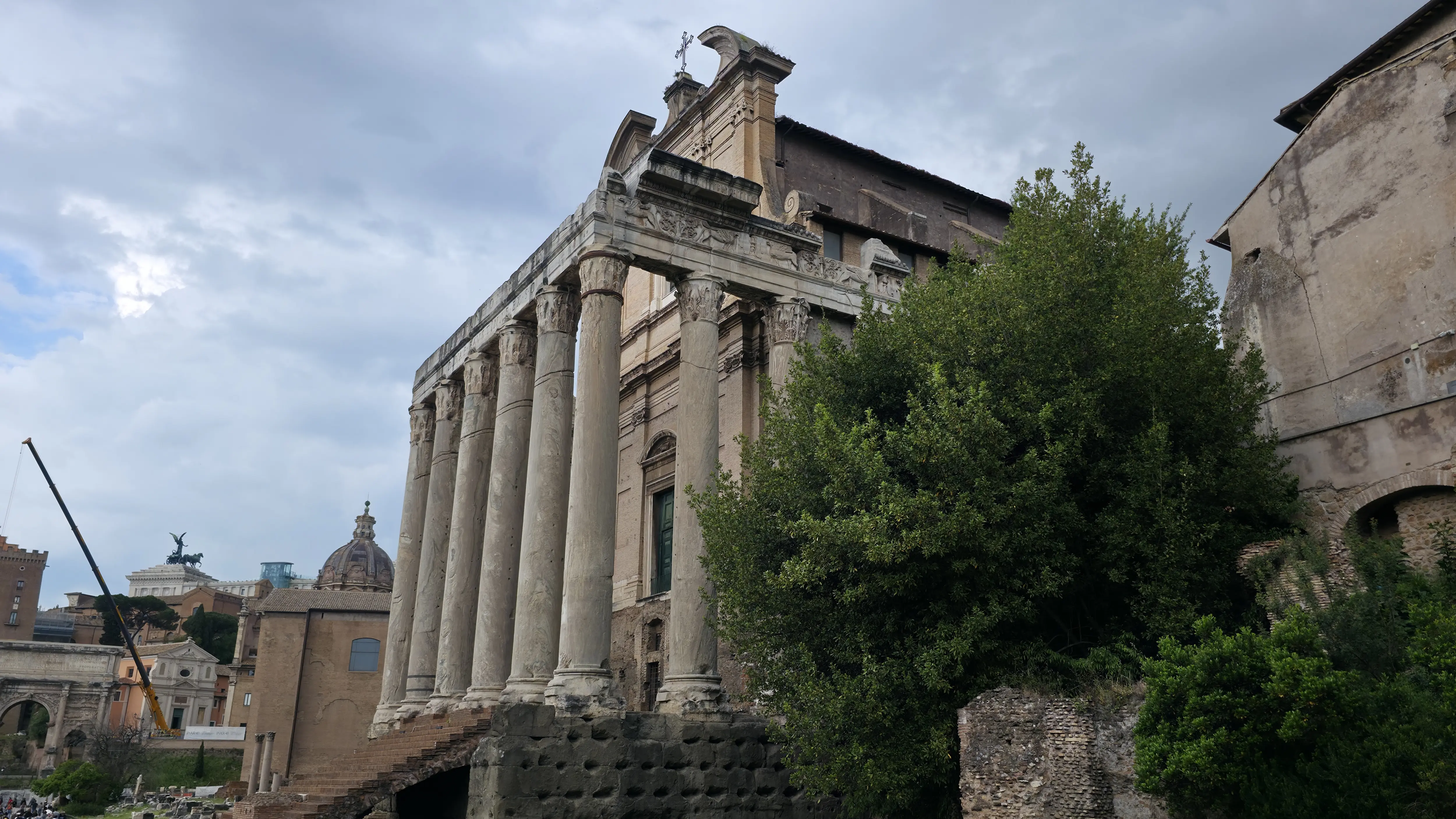Temple of Antoninus and Faustina, Rome, Italy