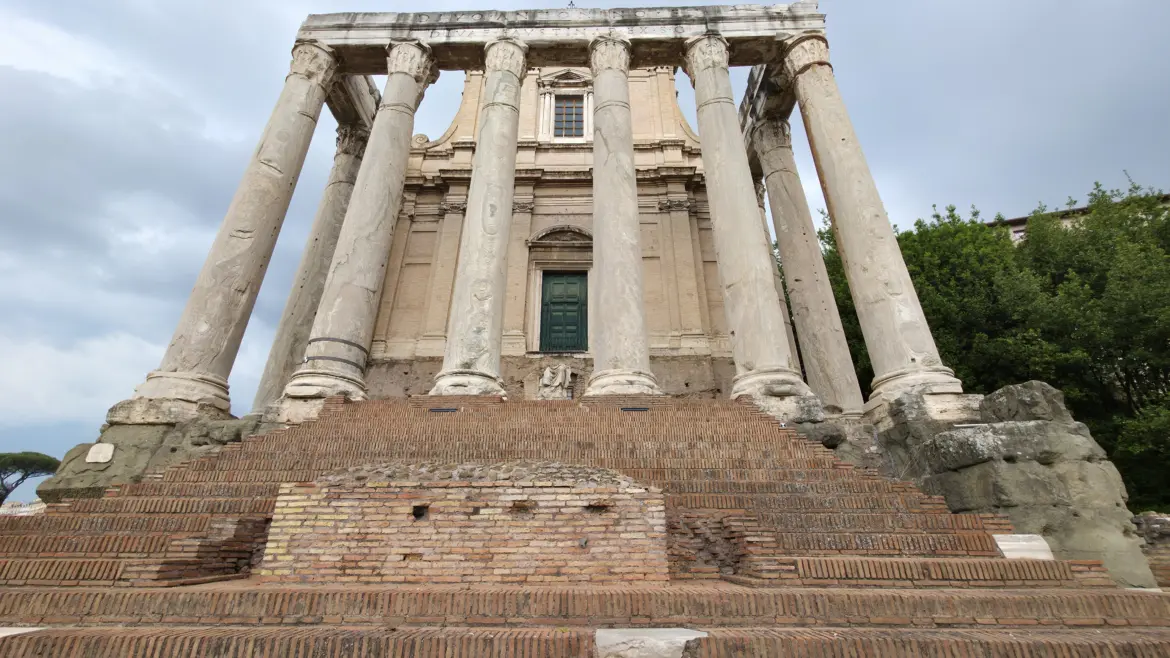 Temple of Antoninus and Faustina, Rome, Italy