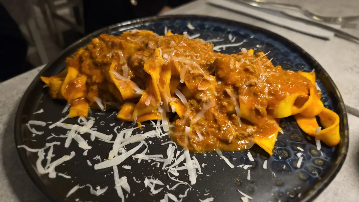 Butcher’s Ragù and Grana, Toto Restaurant 1922, Rome, Italy