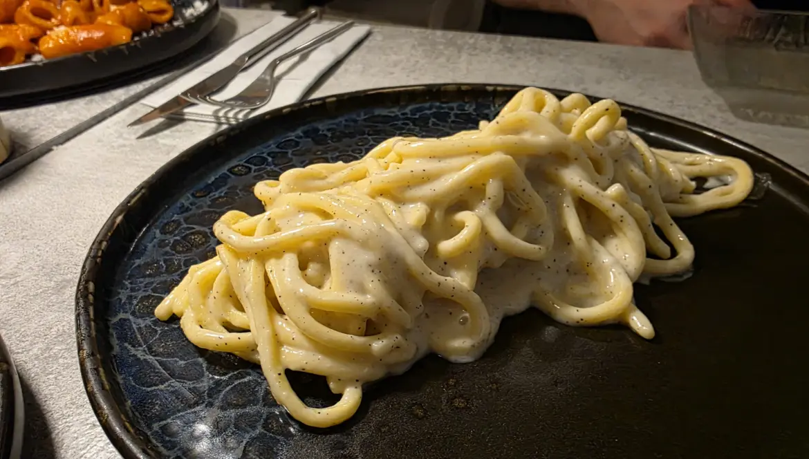 Cacio e Pepe, Toto Restaurant 1922, Rome, Italy