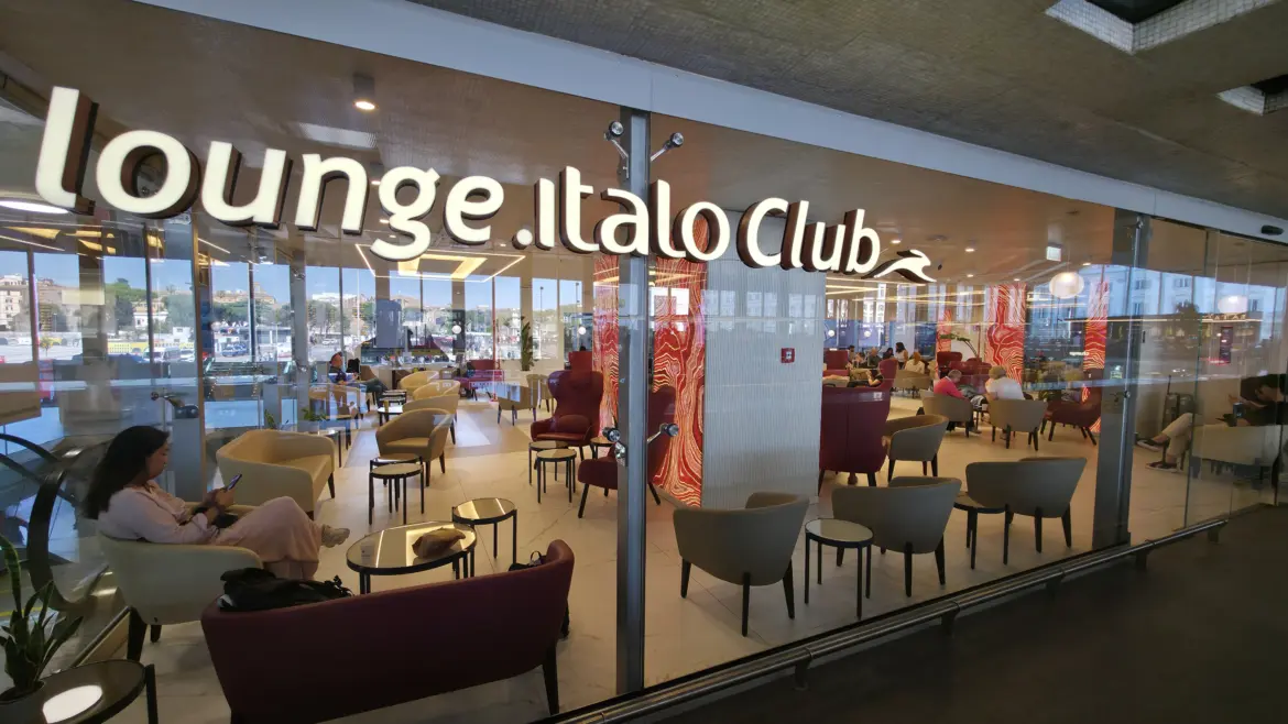 Italo Lounge, Roma Termini, Rome, Italy
