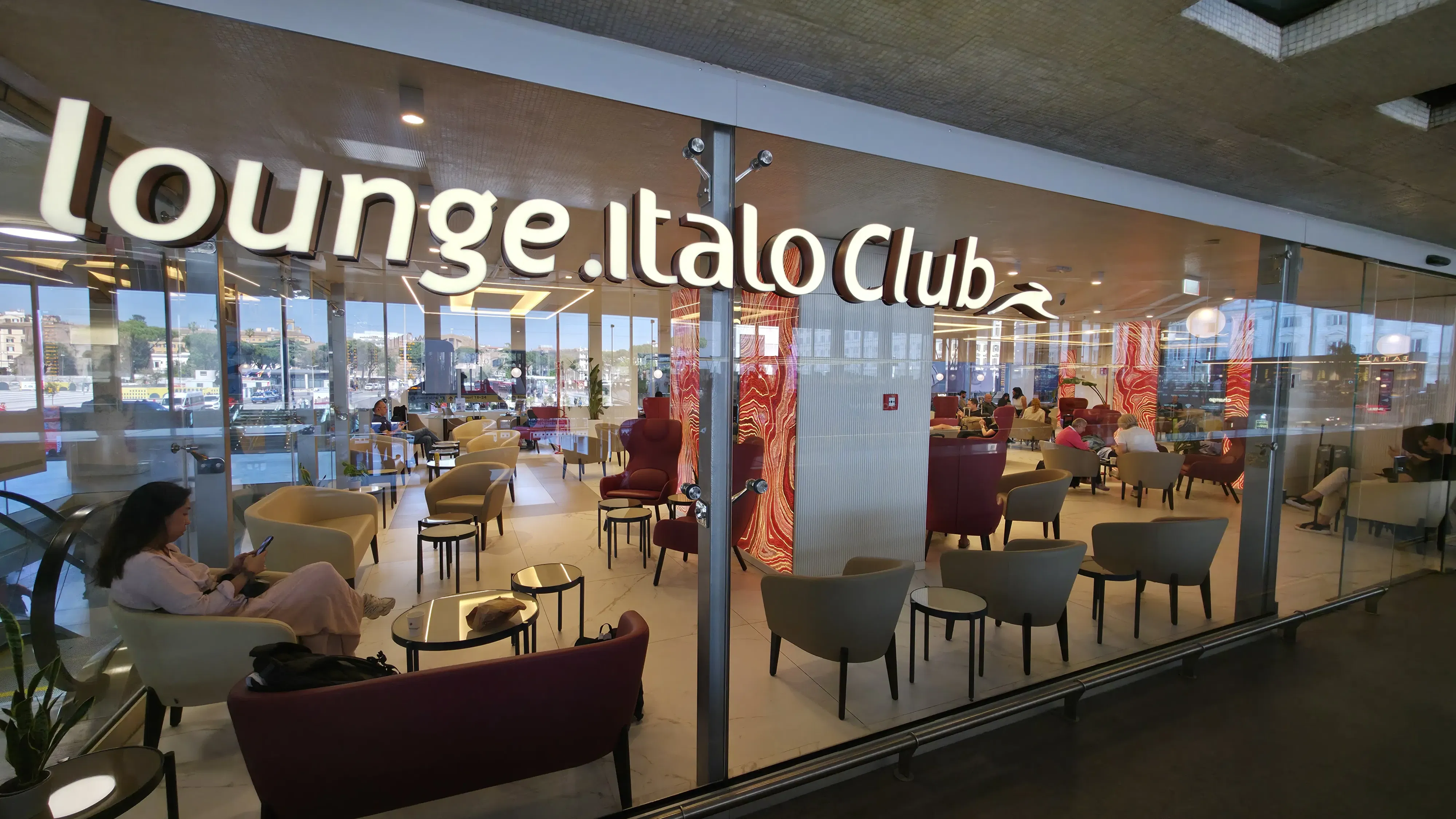 Italo Lounge, Roma Termini, Rome, Italy
