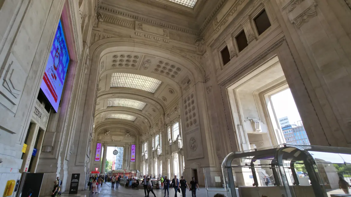 Milano Centrale railway station, Milan, Italy