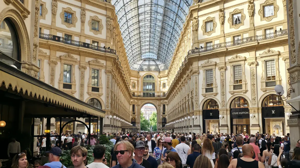 Galleria Vittorio Emanuele II, Milan, Italy