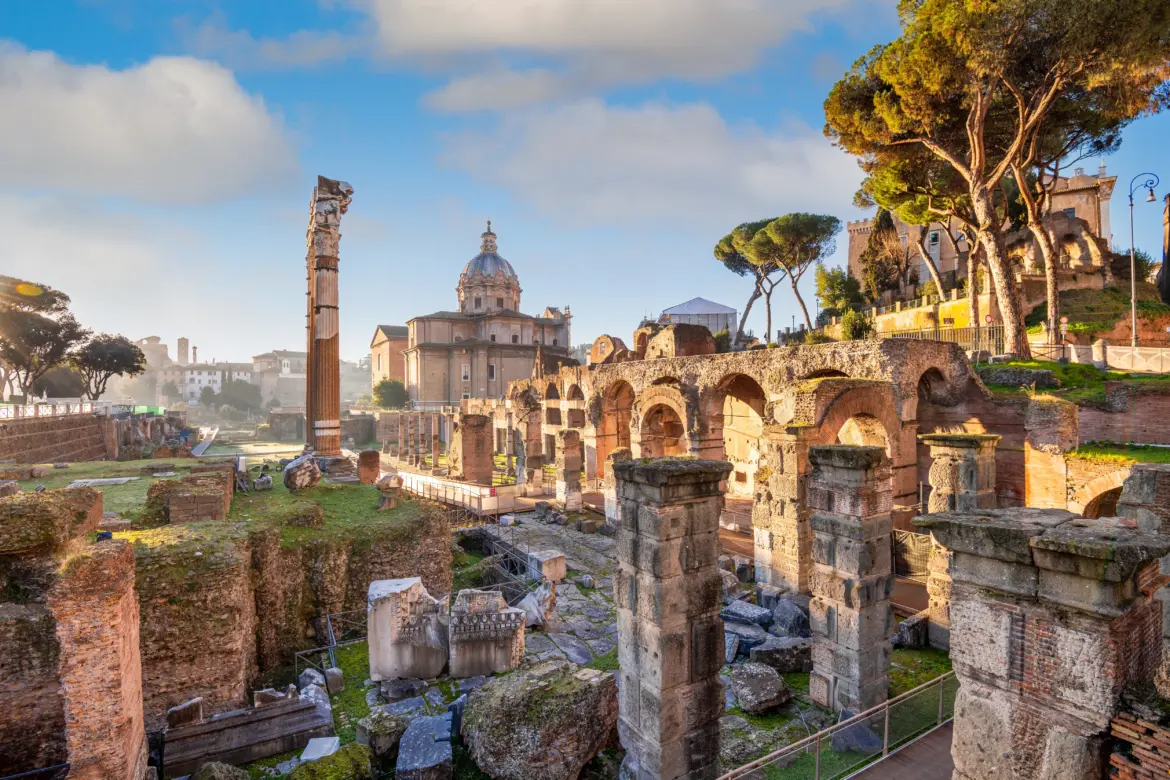 The Forum of Caesar, Rome, Italy