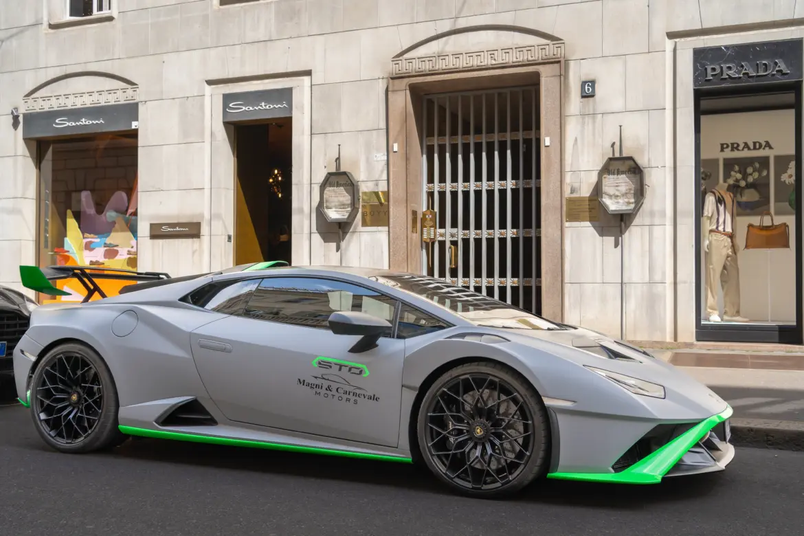 Via Montenapoleone, Milan, Italy