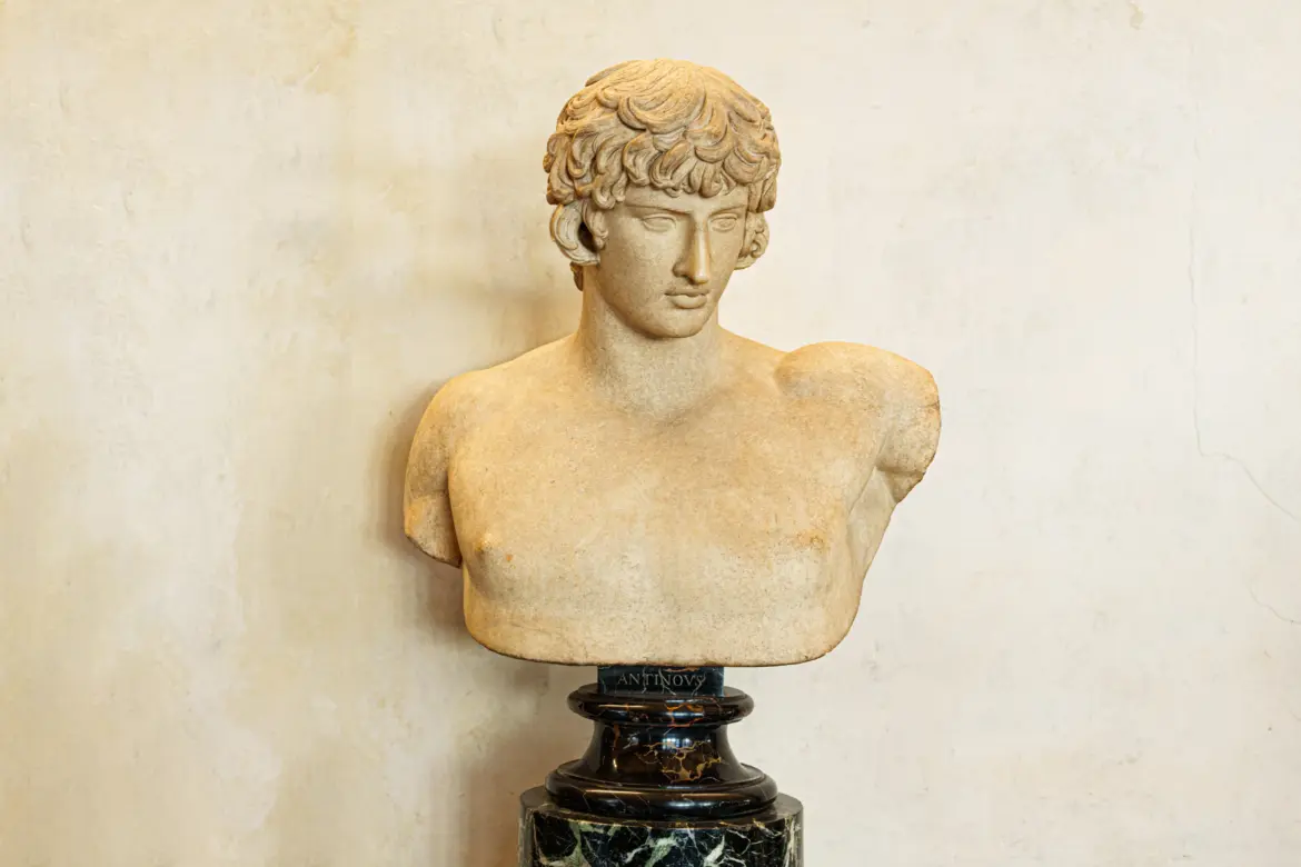 Bust of Antinous, Florence, Italy