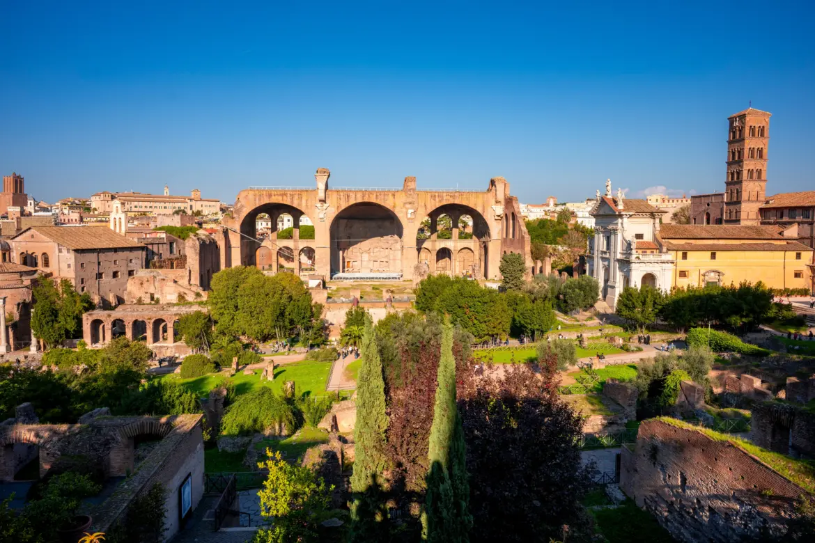 Basilica of Maxentius and Constantine, Rome, Italy
