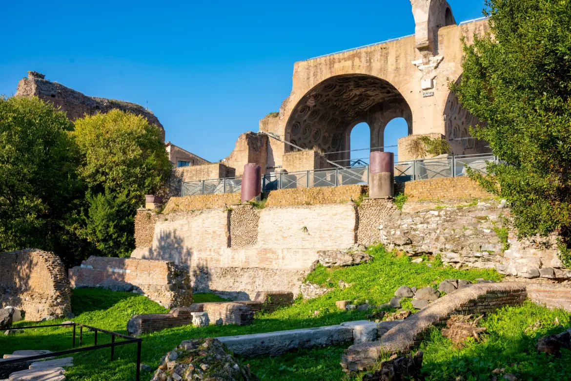 The Basilica of Maxentius and Constantine, Rome, Italy