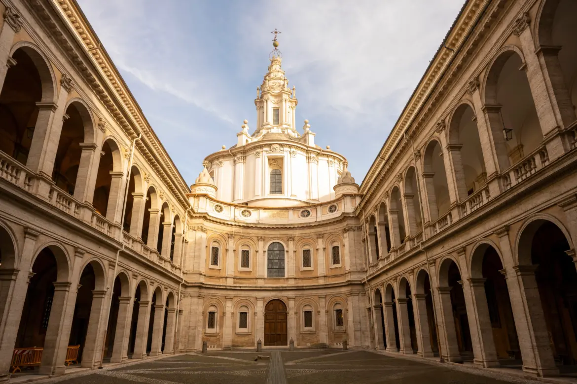 Sant’Ivo alla Sapienza Church, Rome, Italy