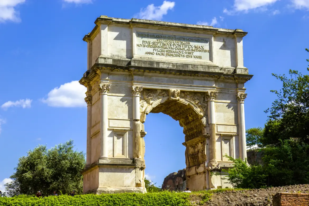 Arch of Titus, Rome, Italy