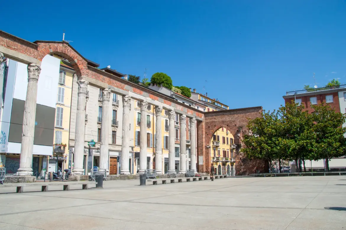 Colonne di San Lorenzo (Columns of San Lorenzo), Milan, Italy