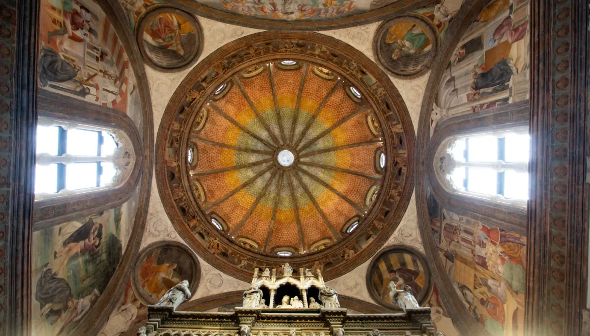 Frescoes of the Portinari Chapel, Basilica of Sant’Eustorgio, Milan, Italy