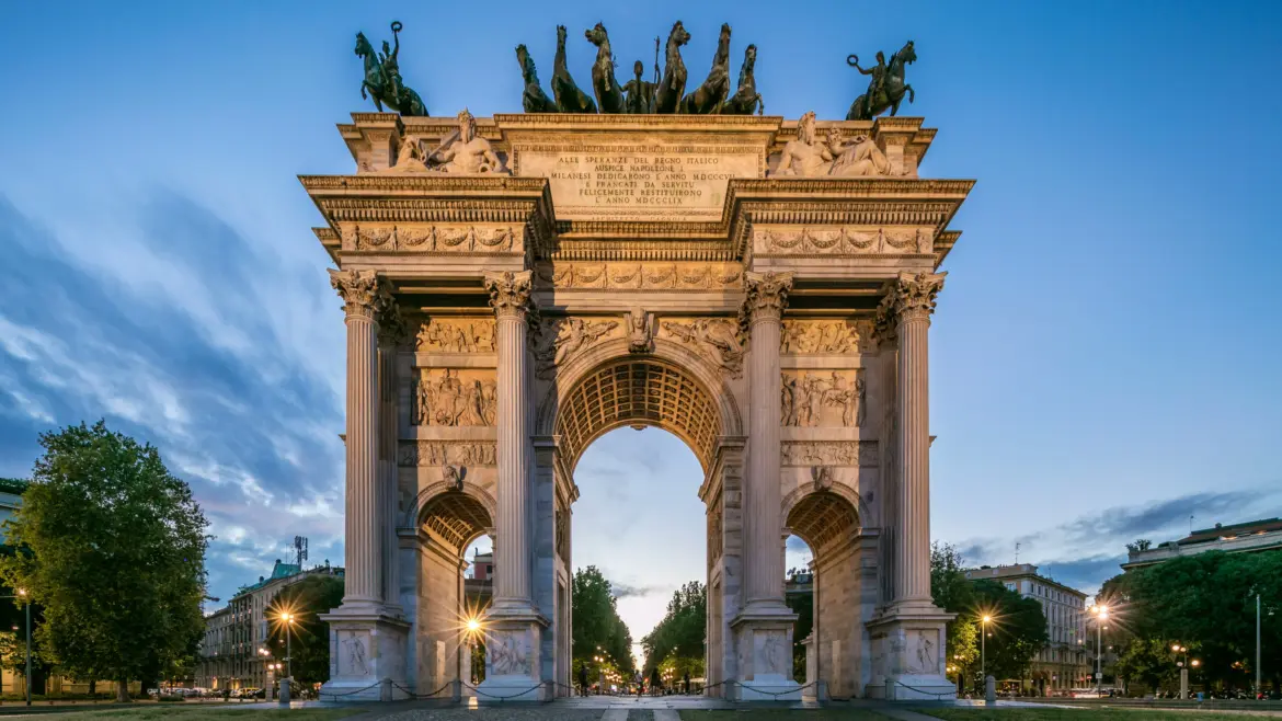 Arco della Pace (Arch of Peace), Milan, Italy