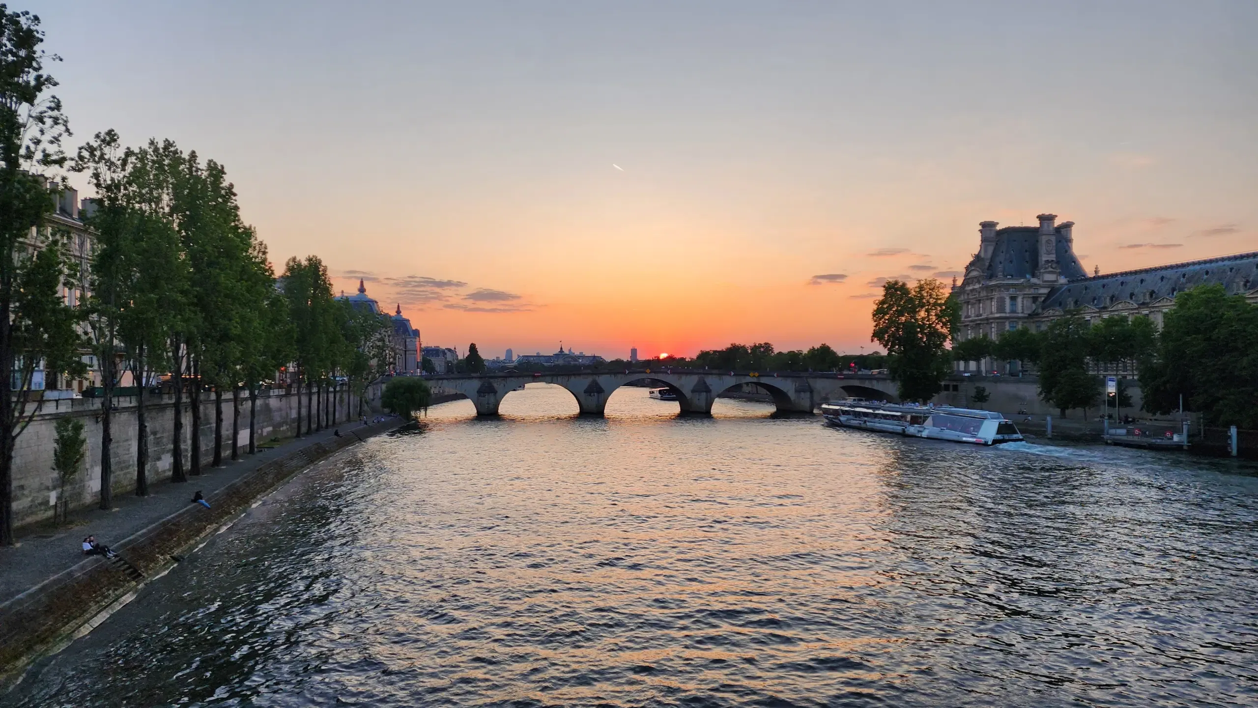 The Seine, Paris, France