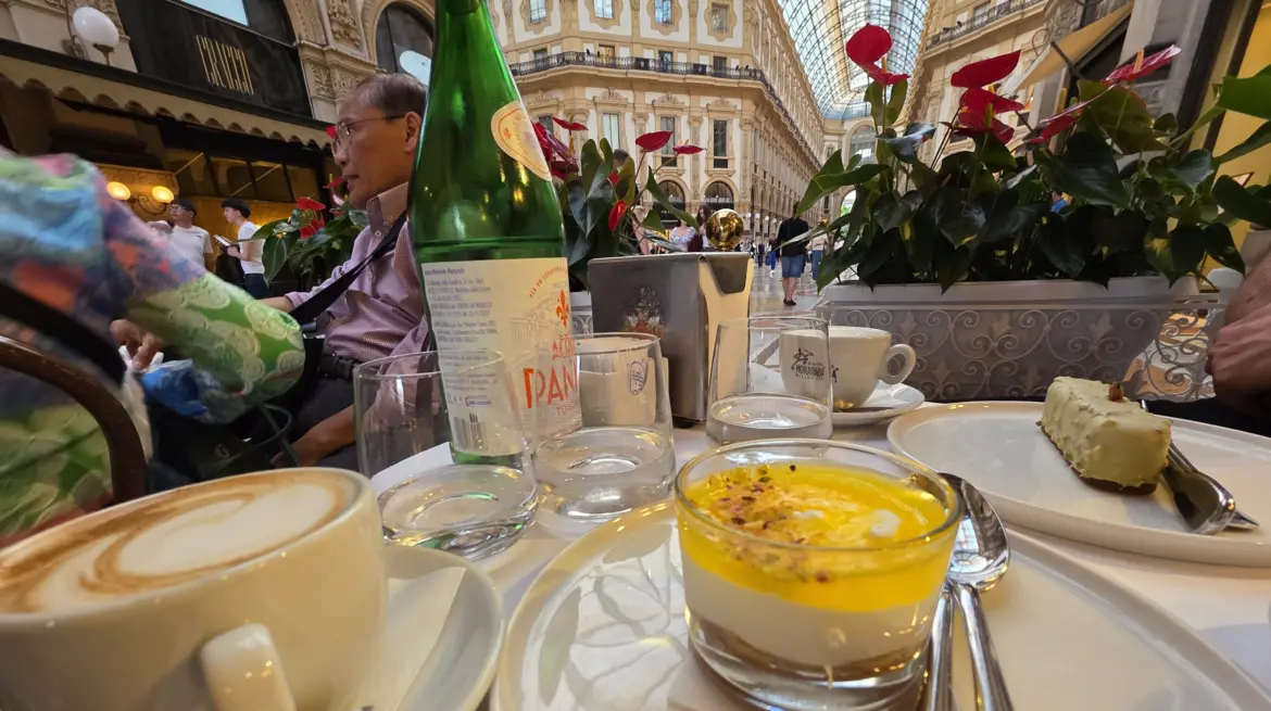 Biffi Restaurant, Galleria Vittorio Emanuele II, Milan, Italy