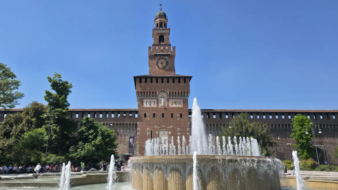 Sforza Castle (Castello Sforzesco), Milan, Italy