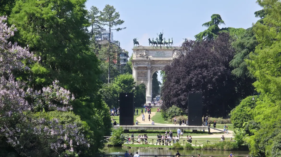 Parco Sempione (Simplon Park), Milan, Italy
