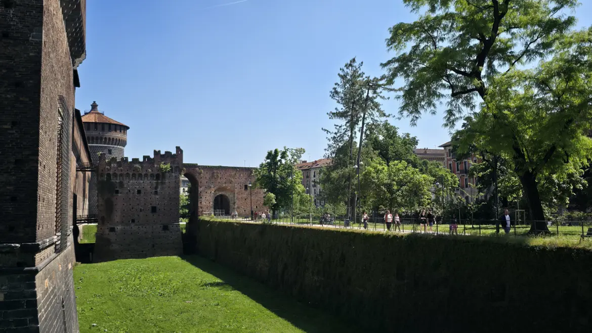Sforza Castle (Castello Sforzesco), Milan, Italy