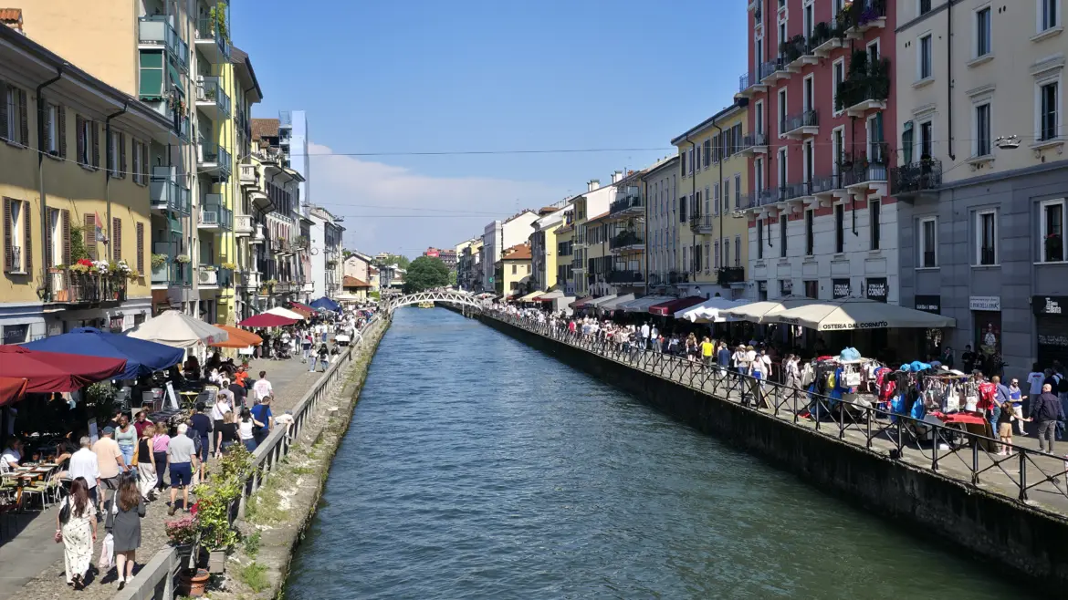 Naviglio Grande, Milan, Italy