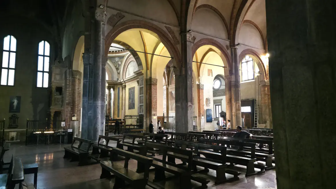 Basilica of Sant’Eustorgio, Milan, Italy