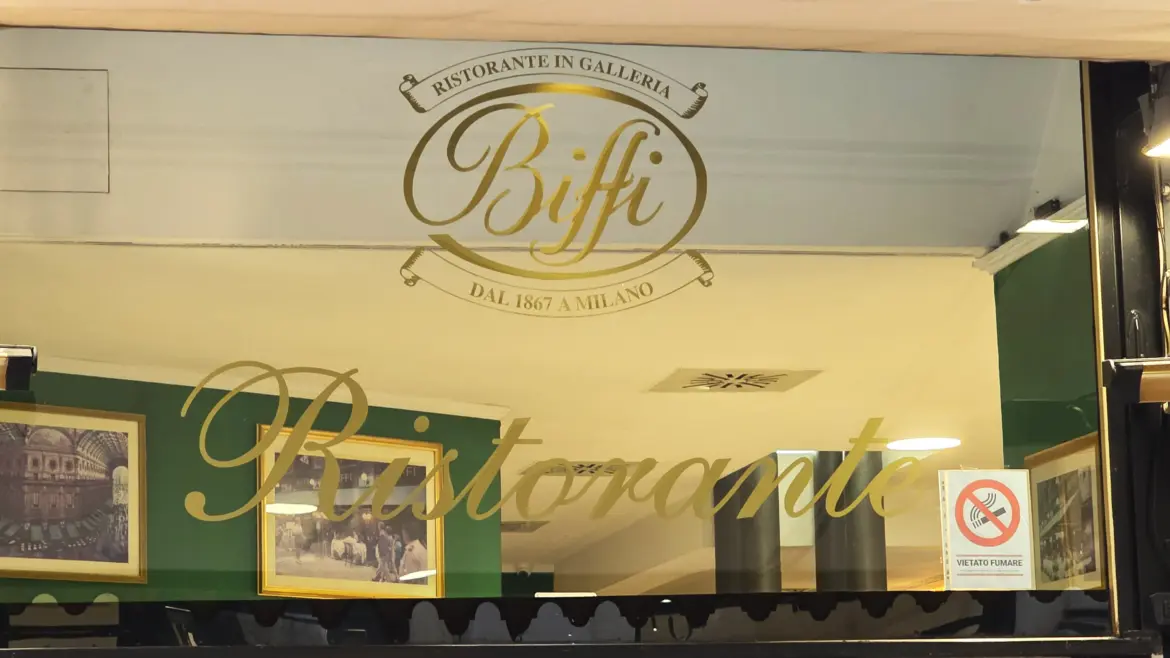 Biffi Restaurant, Galleria Vittorio Emanuele II, Milan, Italy