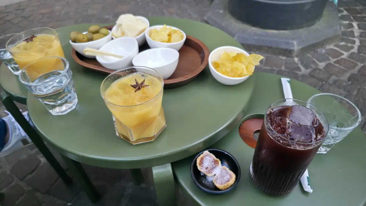 Drinks at Starbucks Reserve Roastery Milano, Milan, Italy