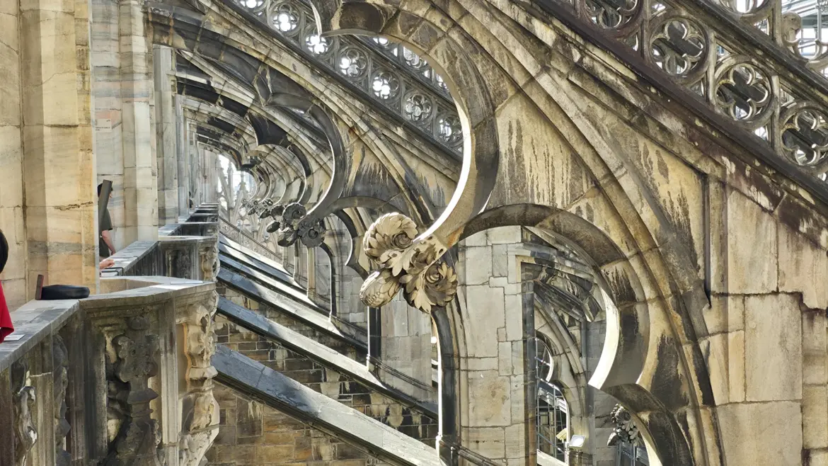 Duomo di Milano’s (Milan Cathedral) rooftop, Milan, Italy